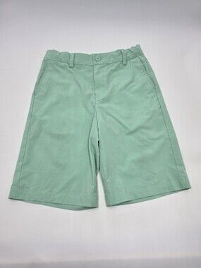 Vineyard Vines boys' green performance shorts size 12